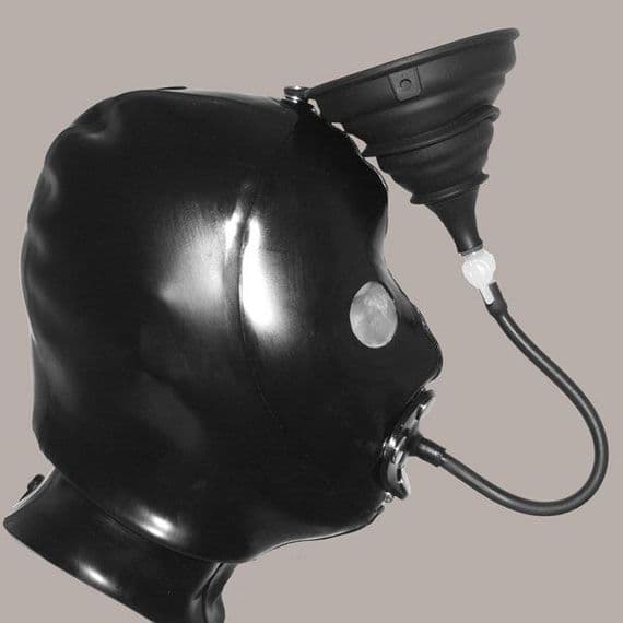 Hood With Integrated Funnel Port