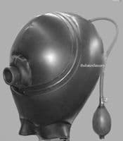 Inflatable Hood With Hollow Internal Mouthpiece