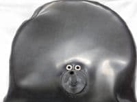 UK Made To Measure Solo  Bondage Inflatable Latex Bag with Hard Gag and Air Pipe