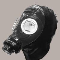 Vintage‑Style Mask With Hose Connection