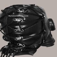 Vintage‑Style Mask With Rear Tie‑Back Fastening