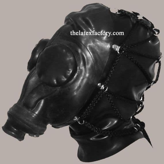 Vintage‑Style Mask With Rear Tie‑Back Fastening