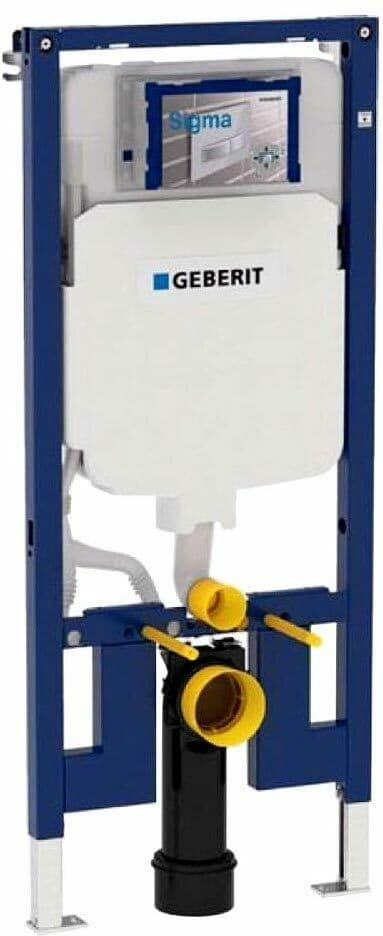 DURAVIT ME Wall Hung Rimless WC with Soft Close Seat Geberit Sigma ...