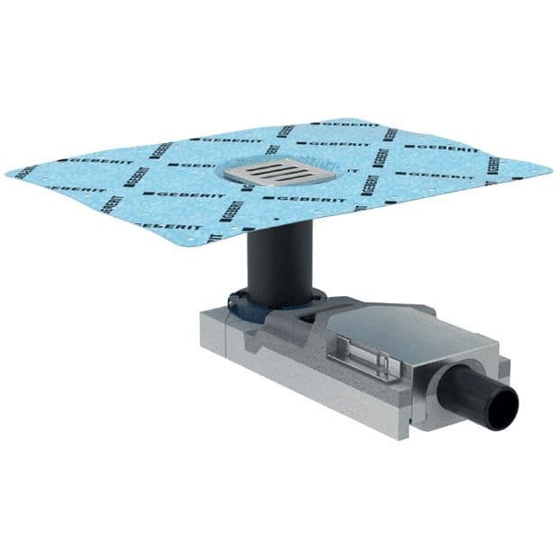 GEBERIT FLOOR SHOWER DRAIN CHROME 154052001