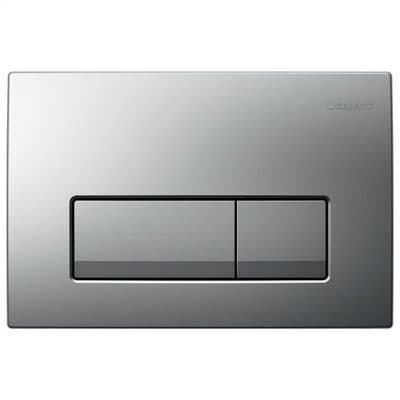 Geberit flush plate Delta 50  chrome matte 115.105.46.5