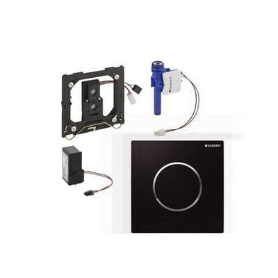 Geberit Sigma 10 electric urinal flush plate 116025KM1 black