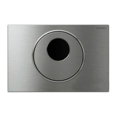 Geberit Sigma 20 IR electric urinal flush plate 115890SN5 brushed stainless steel
