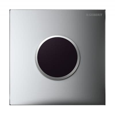 Geberit Sigma electric urinal flush plate 116025KH1 chrome matte + glossy