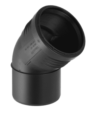 Geberit Silent-PP sheet 45° 90mm 390.422.14.1