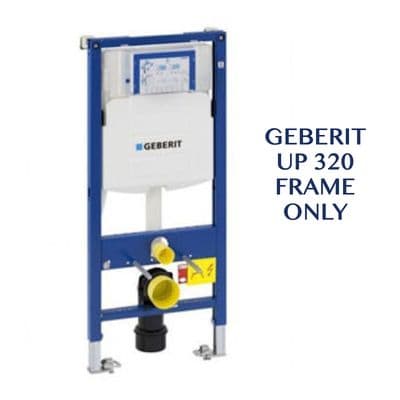 GEBERIT UP320 Duofix 1.12m WC Toilet Frame with Sigma Cistern with WC Bend