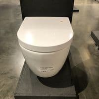 GEBERIT UP320 FRAME+SIGMA01 FLUSH PLATE+BRACKET+DURAVIT ME RIMLESS SOFT CLOSE WC