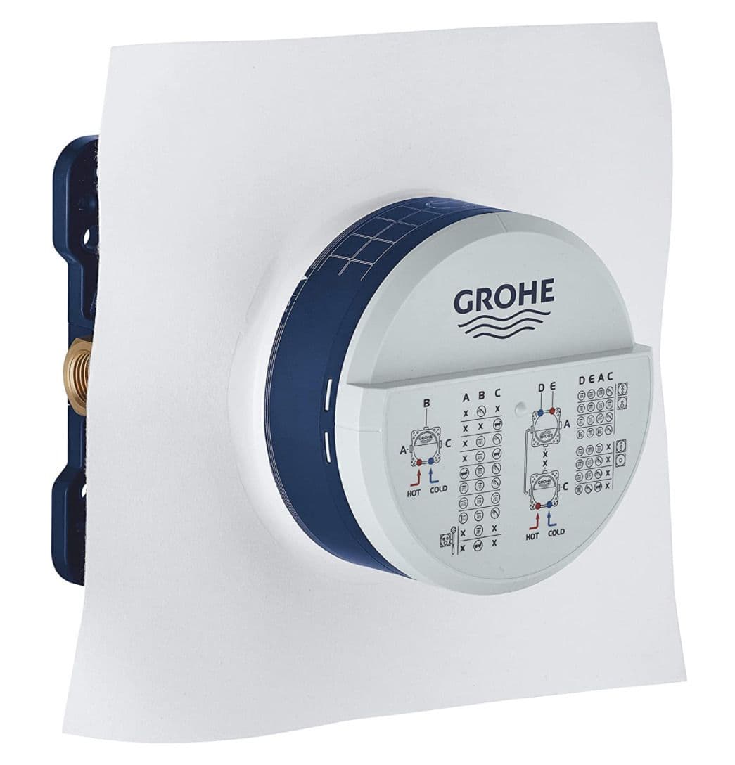 GROHE 3-wayThermostat GROHTHERM Smart Control 29126GN0 BRUSHED GOLD ...