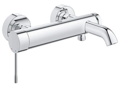 GROHE ESSENCE Shower Bath Wall Mounted Single Lever Mixer Tap 33624001 NEW