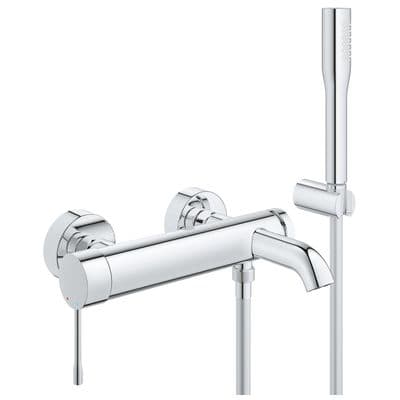 Grohe Essence Single-lever bath/shower mixer 1/2 33628001 chrome