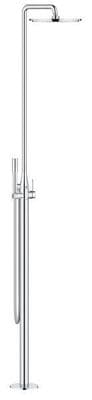 Grohe Essence Single-lever free-standing shower system 23741001 chrome