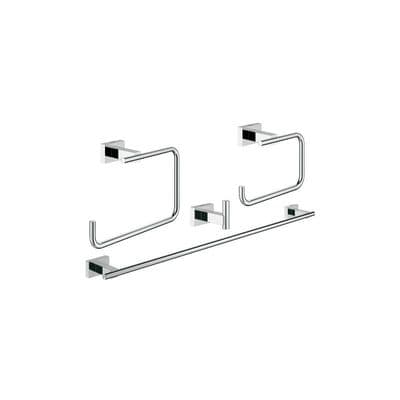 Grohe Essentials Cube 4-in-1 Master bathroom accessories set 40778001