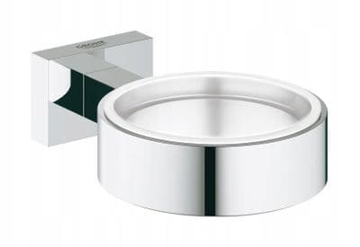 Grohe Essentials Cube Glass/soap dish holder 40508001