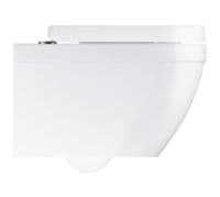 GROHE EURO CERAMIC RIMLESS WALL HUNG WC TOILET PURE GUARD WITH SOFT CLOSING SEAT