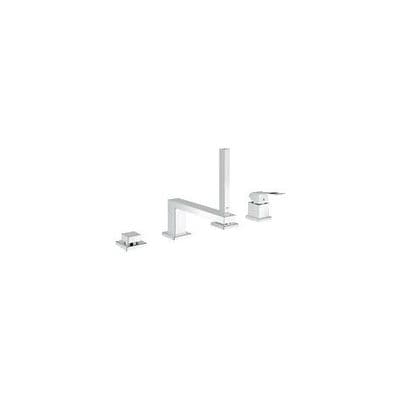 Grohe Eurocube 4-hole single-lever bath combination 19897000 chrome