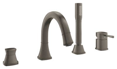 Grohe Grandera 4-hole single-lever bath 19936AL0 brushed hard graphite