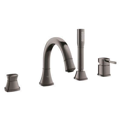 Grohe  Grandera 4-hole single-lever bath combination 19936A00 hard graphite