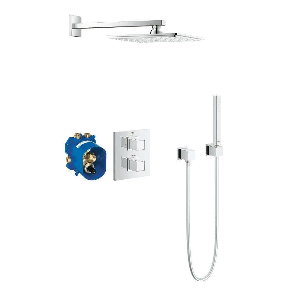 GROHE GROHTHERM Cube Perfect Shower Set with Rapido T Allure Shower