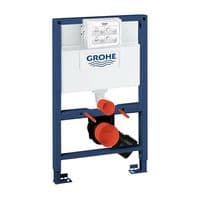 GROHE RAPID SL 82cm WC TOILET FRAME SKATE COSMOPOLITAN GOLD FLUSH PLATE 38732GL0