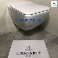GROHE Rapid SL Frame MATT BLACK Plate EVEN+Villeroy&Boch Venticello Ceramic Plus