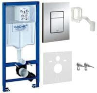 GROHE RAPID SL FRESH FRAME 5in1 with WALL HUNG RIMLESS WC + SOFT CLOSING SEAT