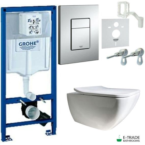 GROHE RAPID SL FRESH FRAME VILLEROY&BOCH VENTICELLO CERAMIC+ TOILET SOFT CLOSING