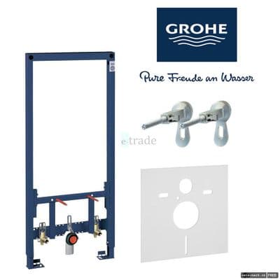 GROHE RAPID SL WALL HUNG BIDET FRAME 1.13M WITH WALL BRACKETS AND INSULATION MAT