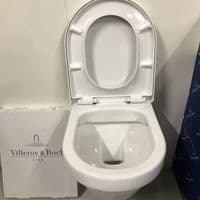 GROHE WC Frame Villeroy&Boch ARCHITECTURA WALL HUNG TOILET Rimless Soft Closing