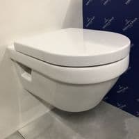 GROHE WC Frame Villeroy&Boch ARCHITECTURA WALL HUNG TOILET Rimless Soft Closing