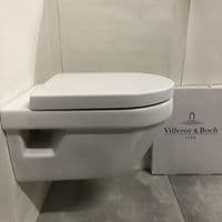 GROHE WC Frame Villeroy&Boch ARCHITECTURA WALL HUNG TOILET Rimless Soft Closing