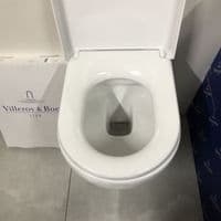 GROHE WC Frame Villeroy&Boch ARCHITECTURA WALL HUNG TOILET Rimless Soft Closing