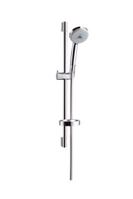 hansgrohe Croma 100 Shower set Multi with shower rail 65 cm and soap dish 27775000 chrome