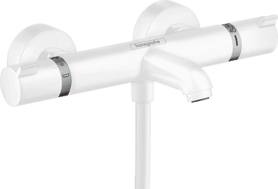 Hansgrohe Ecostat Bath thermostat Comfort for exposed installation 13114700 matte white