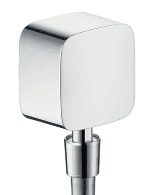hansgrohe FixFit Wall outlet with non-return valve and pivot joint 27414000 chrome