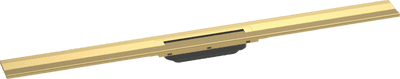 hansgrohe RainDrain Flex Finish set shower, wall drain 1000 cuttable 56053990 polished gold optic