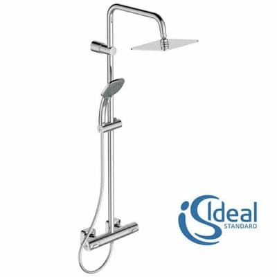Ideal Standard *Ideal Rain* Cube Shower System Surface Mounted Ceratherm A5833AA