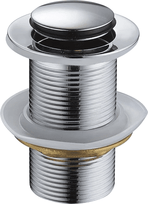 Mexen click-clack drain small round chrome - 79915-00