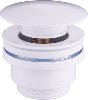 Mexen click-clack drain, white - 79930-20