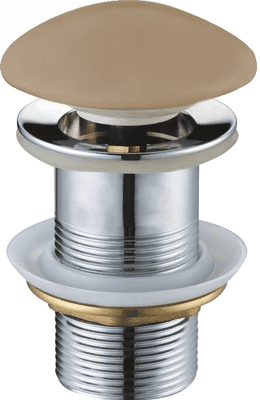 Mexen click-clack round, cappuccino ceramic matt - 79910-64