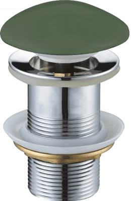 Mexen click-clack round, khaki ceramic mat - 79910-43