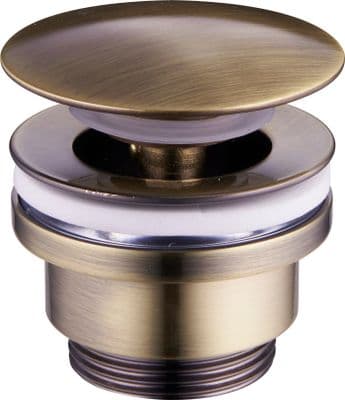 Mexen click-clack universal, antique bronze - 79930-30