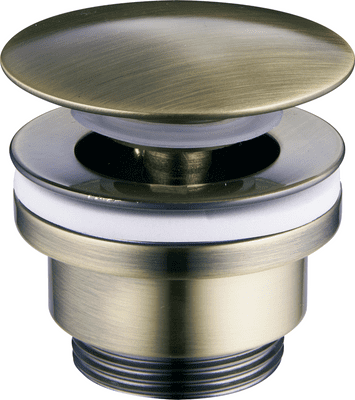 Mexen click-clack universal, brass - 79930-40