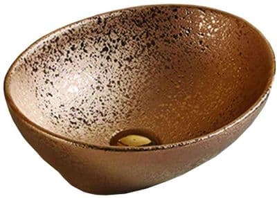 Mexen Elza, washbasin 40 x 33 cm, copper - 21014051