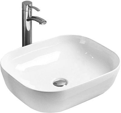Mexen Rosa, washbasin 50 x 40 cm, white - 21095000