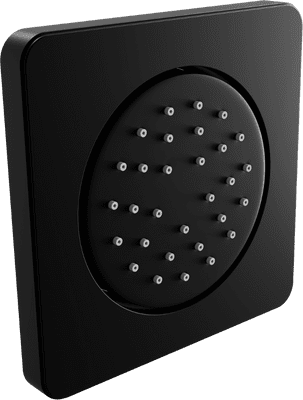 Mexen shower jet nozzle, black - 79366-70