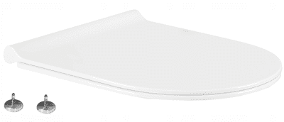 Mexen slow close toilet seat, durogplast, white - 39050100